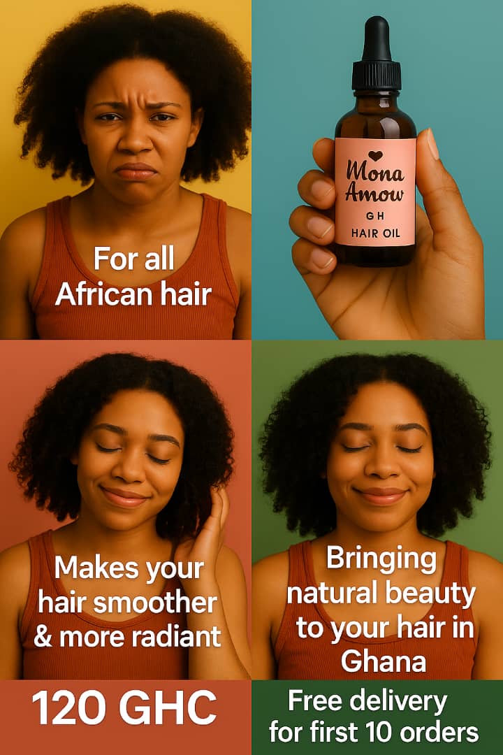 Mona Amour Natural Hair Oil